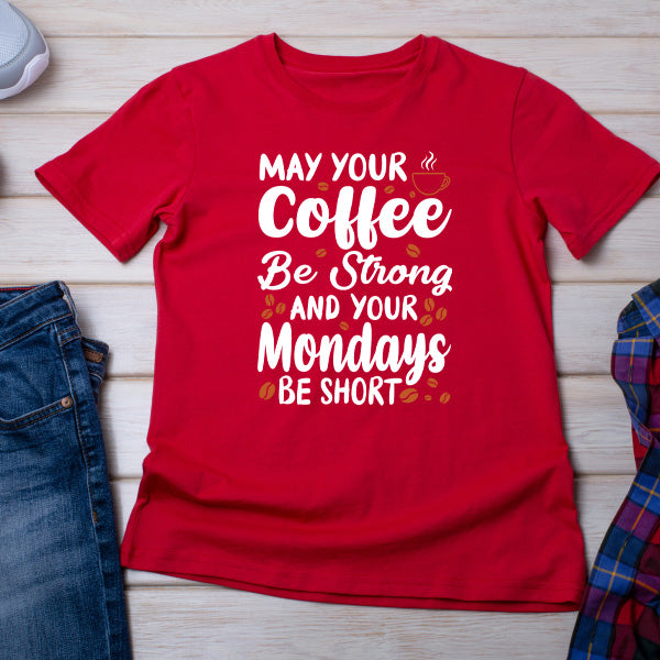 "May Your Coffee Be Strong" Unisex T-Shirt | Equestrian Apparel