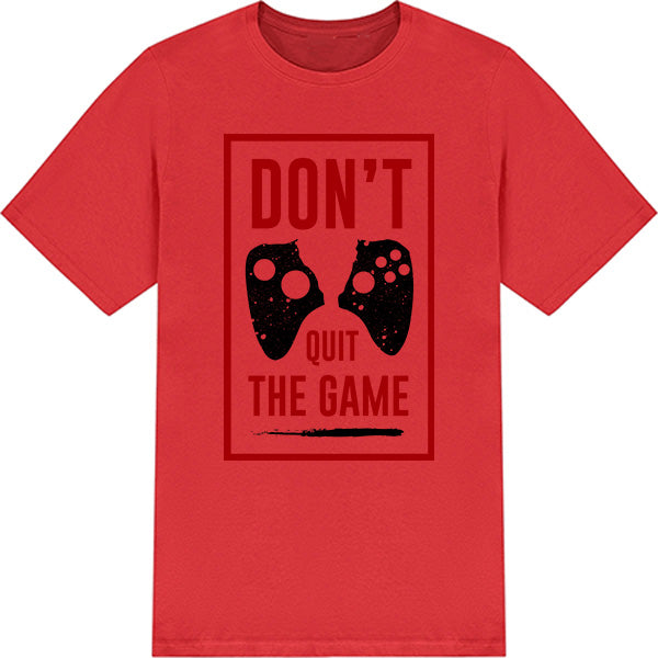 "Don't Quit The Game" Unisex T-Shirt | Premium Equestrian Apparel