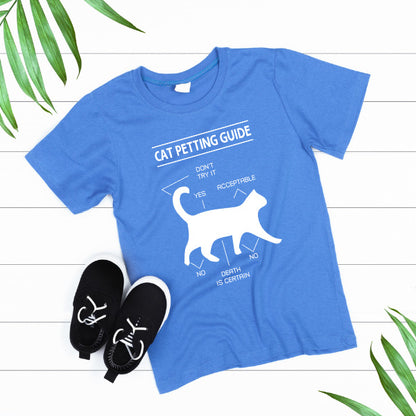 Exclusive Cat Petting Guide T-Shirt | Unisex Equestrian Apparel