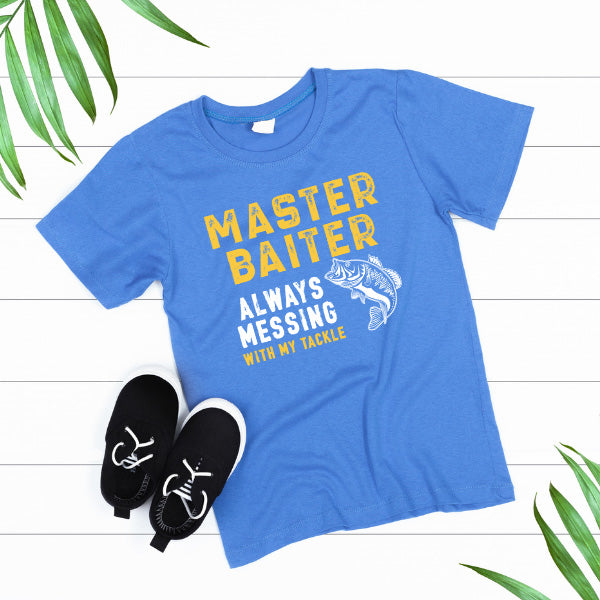 Master Baiter T-Shirt | Perfect for Fishing Enthusiasts