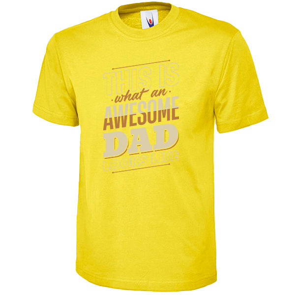 Awesome Dad Unisex T-Shirt | Dad's Favorites Collection