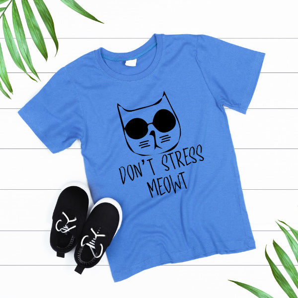 "Don't Stress Meowt" Unisex T-Shirt | Exclusive Cat Collection