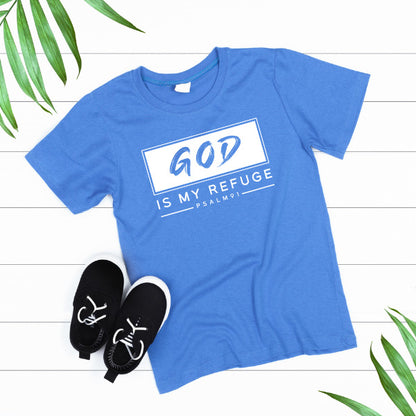 "God Is My Refuge" Unisex T-Shirt | Christian Equestrian Apparel