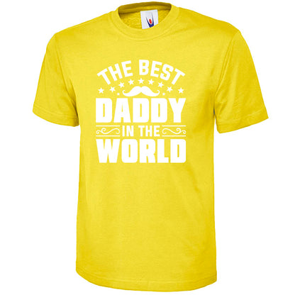 Best Daddy in the World T-Shirt | Unisex | Dad's Favorites