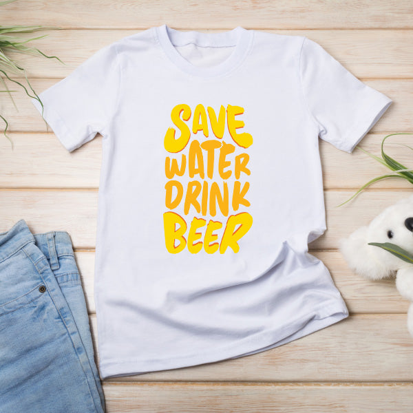 Save Water Drink Beer T-Shirt | Unisex Equestrian Apparel