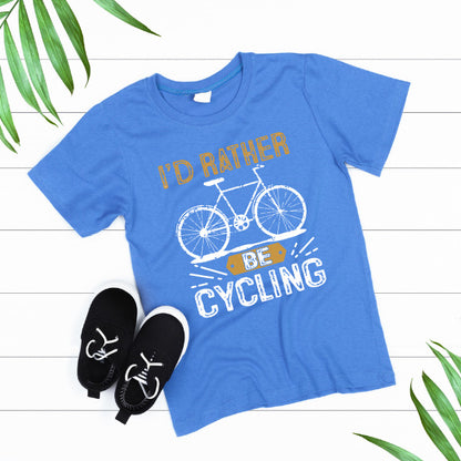 "I'd Rather Be Cycling" T-Shirt | Ideal for Bike Lovers