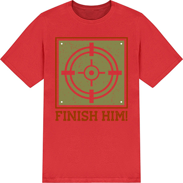 Finish Him Unisex T-Shirt | Premium Equestrian Apparel