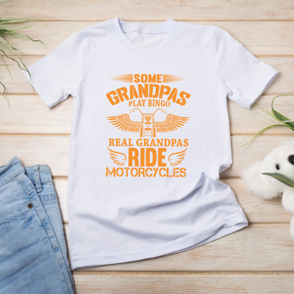 Grandpas Ride Motorcycles T-Shirt | Perfect for Bikers