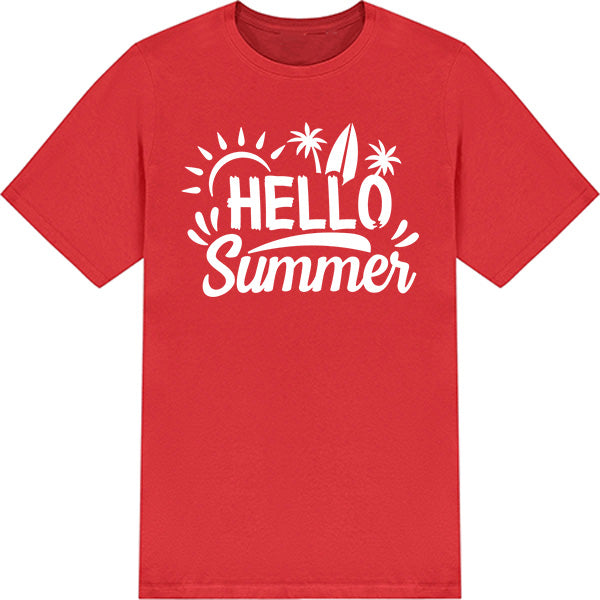 Hello Summer V2 Unisex T-Shirt | Exclusive Equestrian Wear