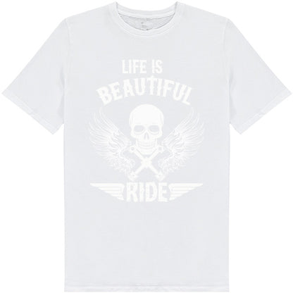 "Life Is Beautiful Ride" Unisex T-Shirt | Motorcycle Lovers