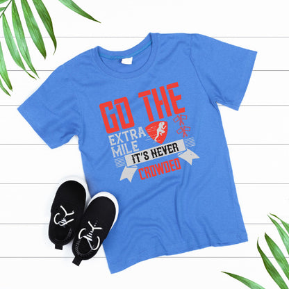 Go The Extra Mile Unisex T-Shirt | Ideal for Fitness Fans