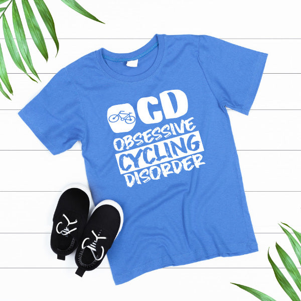 OCD Obsessive Cycling Disorder T-Shirt | Unisex Bike Tee