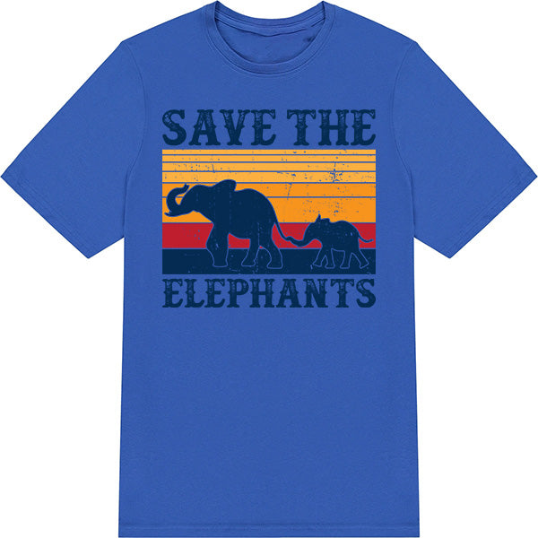 Save The Elephants Unisex T-Shirt | Vegan Vibes | Shop Now