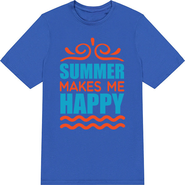 "Summer Makes Me Happy" Unisex T-Shirt | Equestrian Apparel