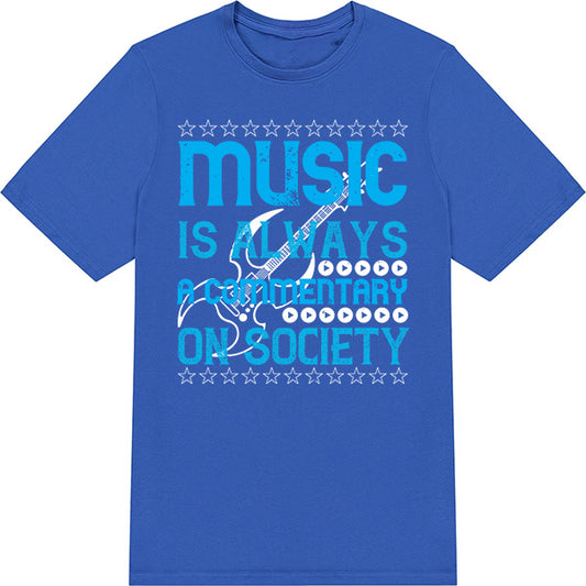 Music Commentary Unisex T-Shirt | Ideal for Music Lovers