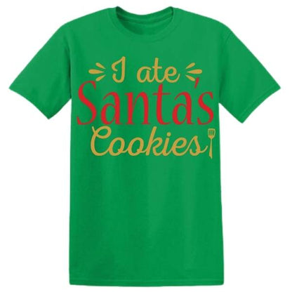 "I Ate Santa’s Cookies" T-Shirt – Fun Equestrian Apparel