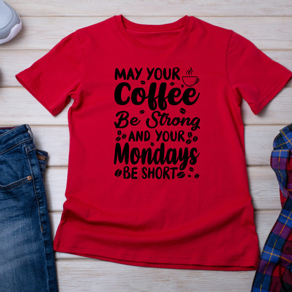 "May Your Coffee Be Strong" Unisex T-Shirt | Equestrian Apparel