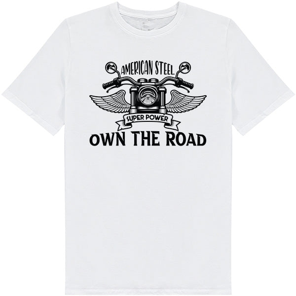 American Steel Unisex T-Shirt | Ideal for Motorcycle Fans