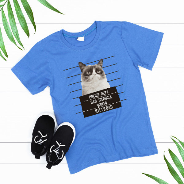 Police Dept San Kitty Unisex T-Shirt | Exclusive Cat Tee