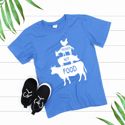 "Friends Not Food" Vegan T-Shirt | Unisex Equestrian Apparel