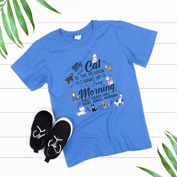 "My Cat Is The Reason" Unisex T-Shirt | Cat Lovers Apparel