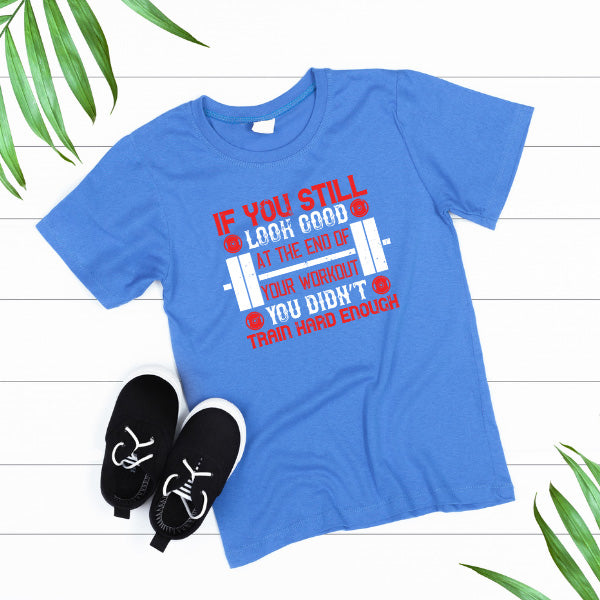 Unisex Fitness T-Shirt - Train Hard, Look Good | Equestrian