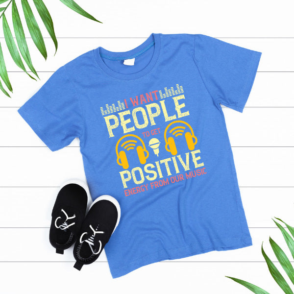 Positive Energy Unisex T-Shirt - Uplifting Vibes for Equestrians