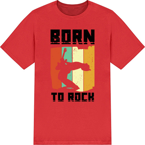 Born To Rock V1 Unisex T-Shirt | Ideal for Music Lovers