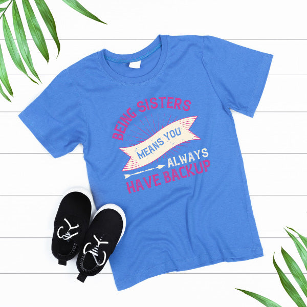 "Sisters Always Have Backup" Unisex T-Shirt | Equestrian Apparel