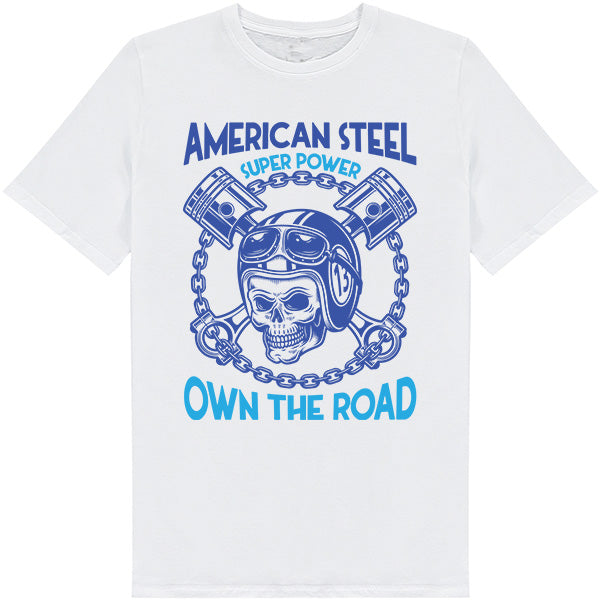 American Steel Unisex T-Shirt | Ideal for Motorcycle Fans