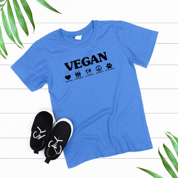 Vegan Compassion Unisex T-Shirt | Nonviolence & Vegan Vibes