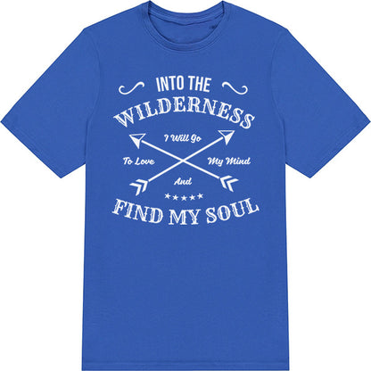 Into The Wilderness Unisex T-Shirt | Ideal for Camping Adventures