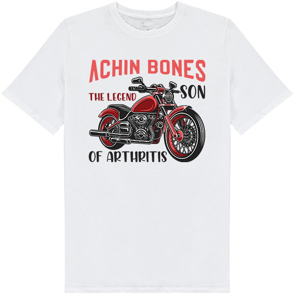 Achin' Bones Unisex T-Shirt | Ideal for Motorcycle Fans