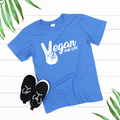 Vegan For Life Unisex T-Shirt | Embrace Vegan Vibes