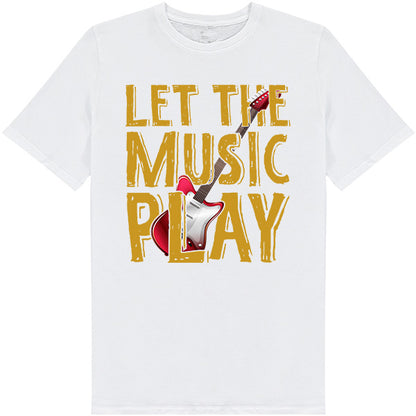 "Let The Music Play" Unisex T-Shirt | Ideal for Music Lovers