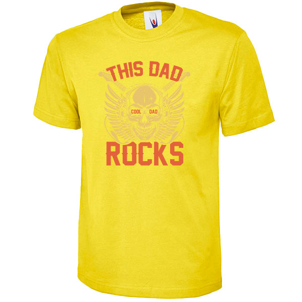 Dad Cooldad Rocks T-Shirt | Unisex | Dad's Favorites