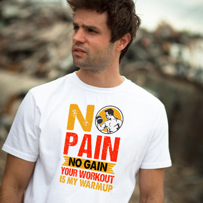 No Pain No Gain Unisex T-Shirt | Essential Gym Apparel