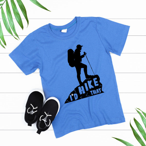 "I'd Hike That" Unisex T-Shirt | Ideal for Camping & Outdoors