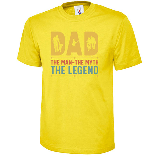 Shop Dad: The Man, The Myth, The Legend T-Shirt | Unisex