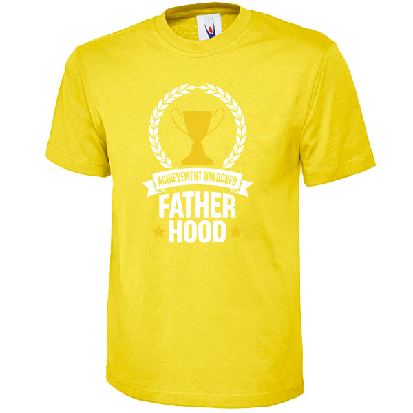 Achievement Unlocked Fatherhood T-Shirt | Top Dad Pick