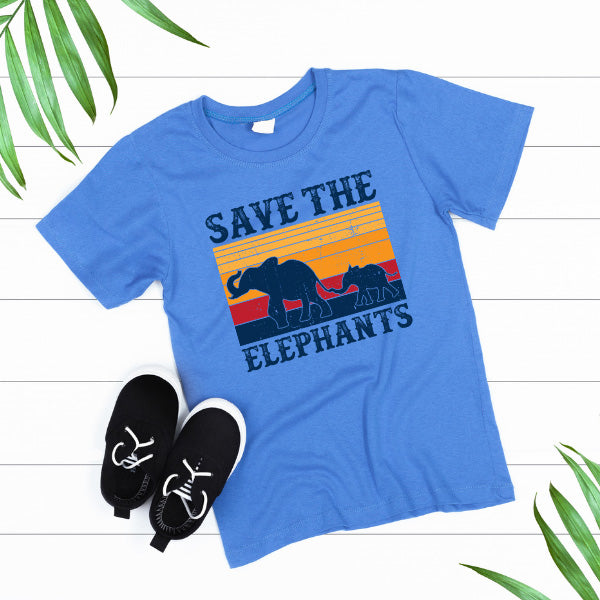 Save The Elephants Unisex T-Shirt | Vegan Vibes | Shop Now