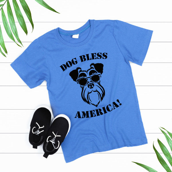 Dog Bless America T-Shirt | Perfect for Dog Lovers