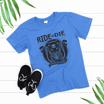 Ride Or Die American Legend T-Shirt | Unisex Biker Tee