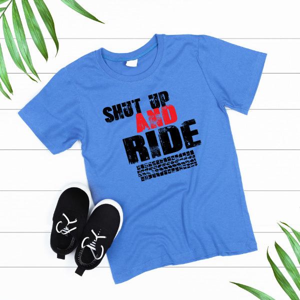 "Shut Up And Ride" Unisex T-Shirt | Ideal for Bike Lovers