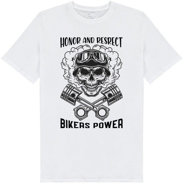 Honor & Respect Bikers Unisex T-Shirt | Motorcycle Enthusiasts