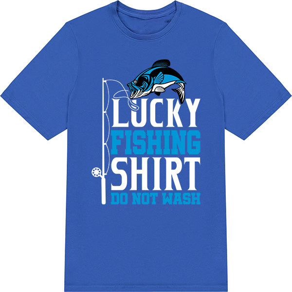 Unisex Lucky Fishing Shirt - Perfect for Fishing Enthusiasts