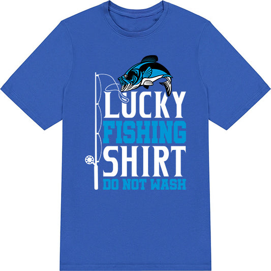 Unisex Lucky Fishing Shirt - Perfect for Fishing Enthusiasts