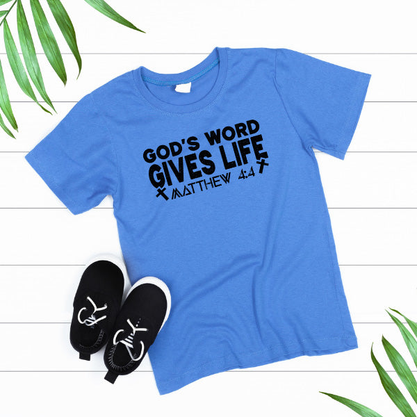 God's Word Gives Life T-Shirt | Unisex Christian Apparel