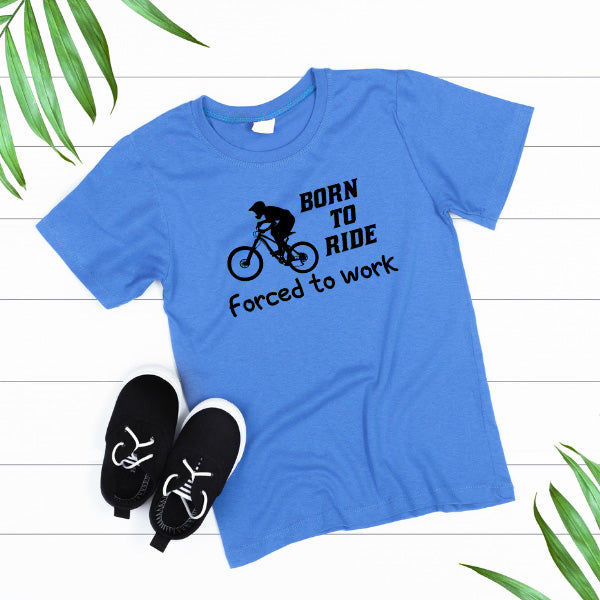 "Born To Ride, Forced To Work" Unisex T-Shirt - Equestrian