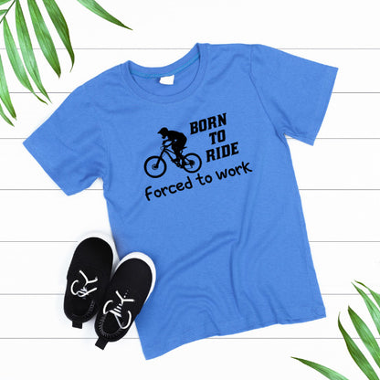 "Born To Ride, Forced To Work" Unisex T-Shirt - Equestrian